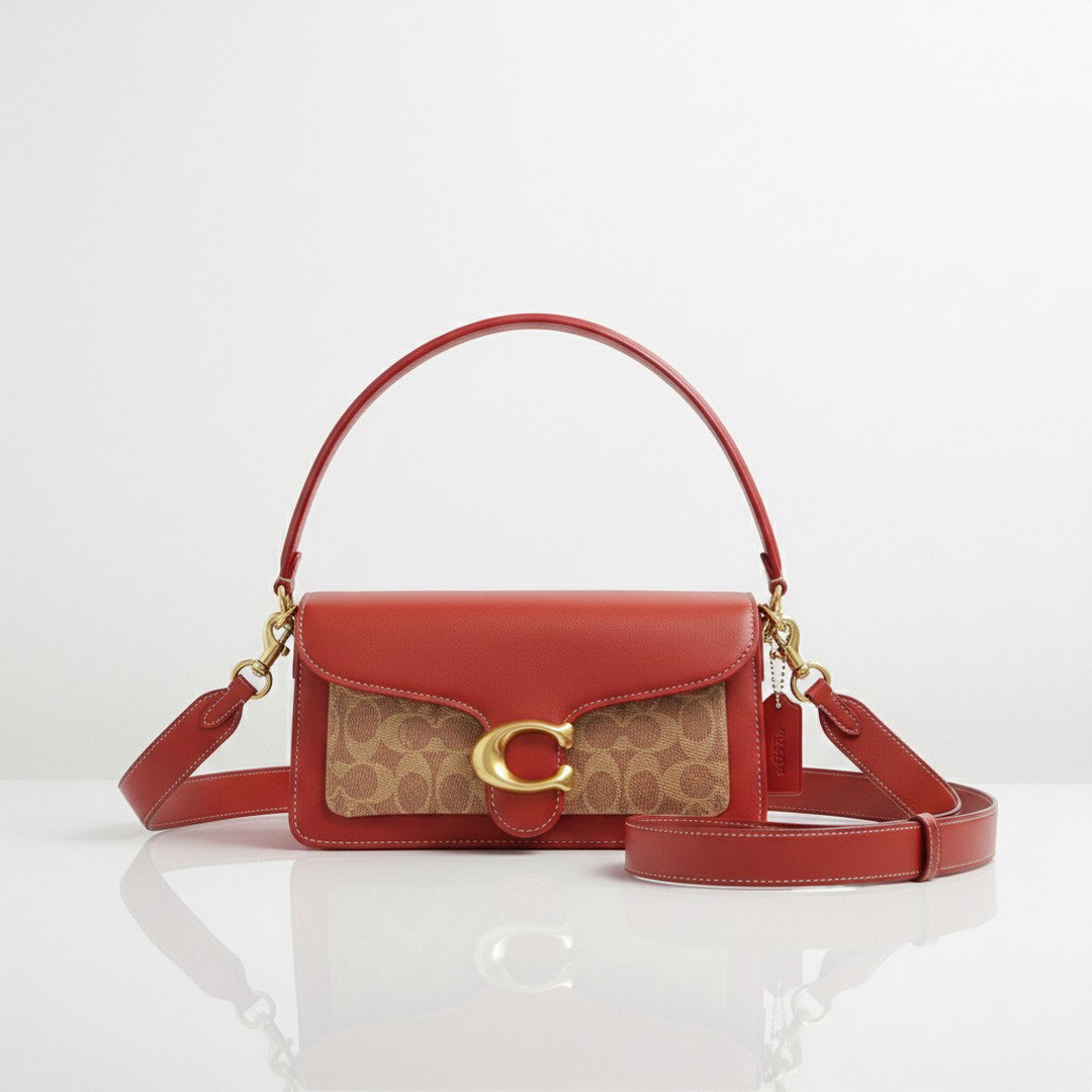 tan signature flap shoulder bag ireland crossbody 26cm