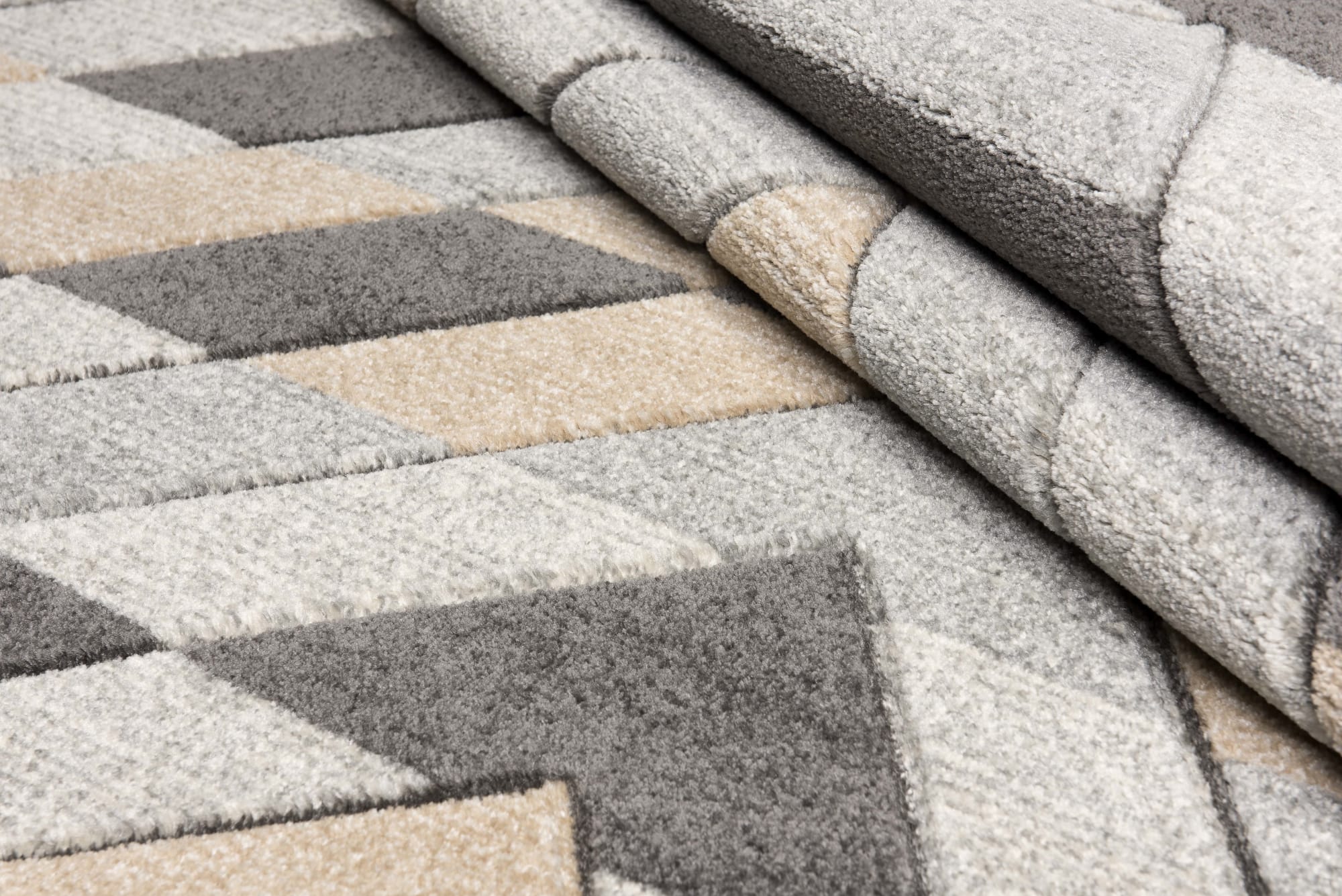 Asher Rug Grey-Beige - Image 7