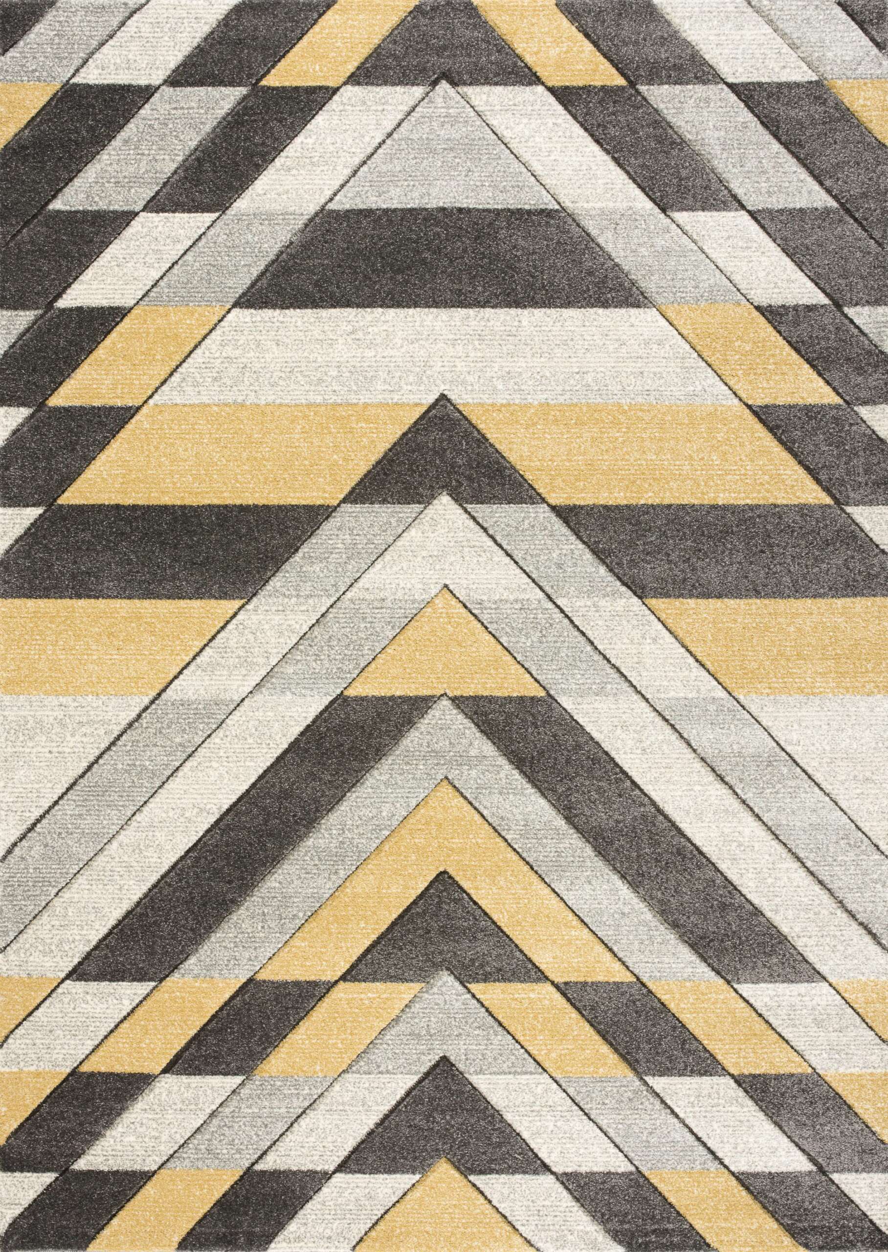 Asher Rug Grey-Mustard - Image 2