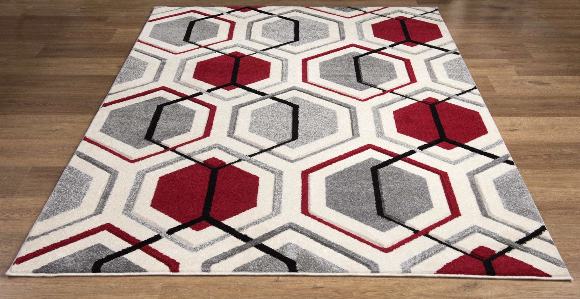 Elise Rug Cream-Red - Image 5