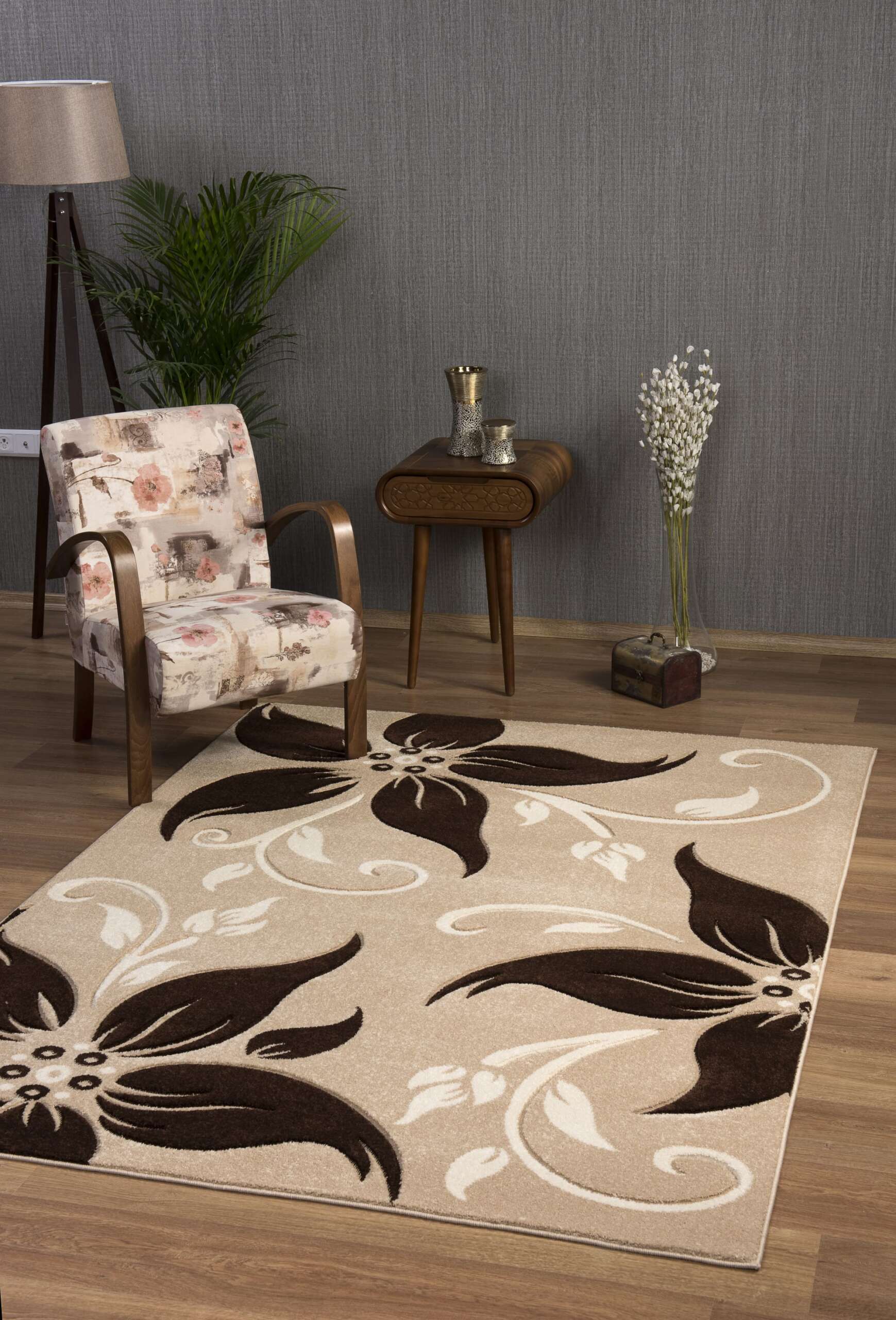 Primrose Rug Beige-Brown - Image 3