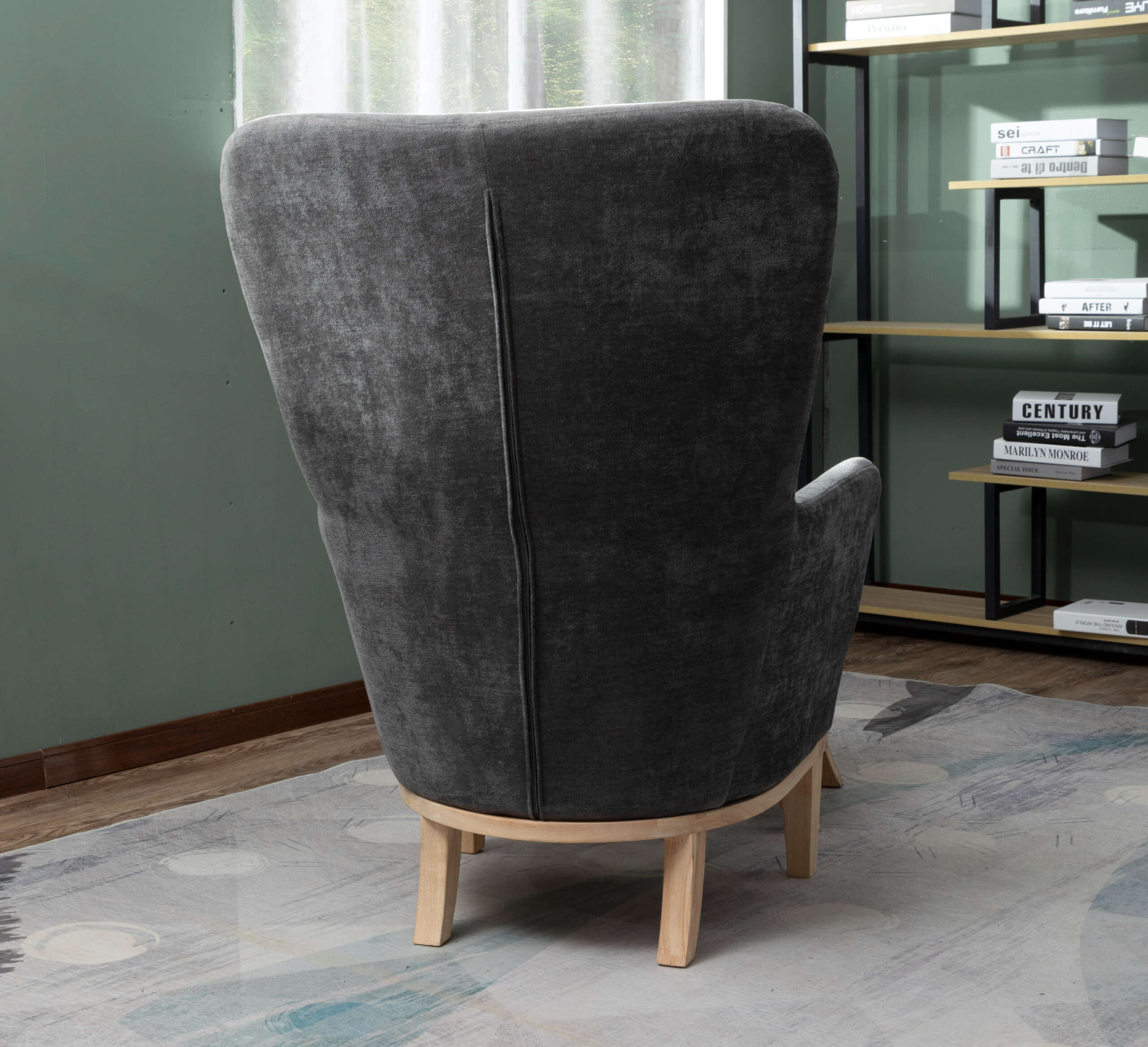Chair + Footstool 1986 - Image 3