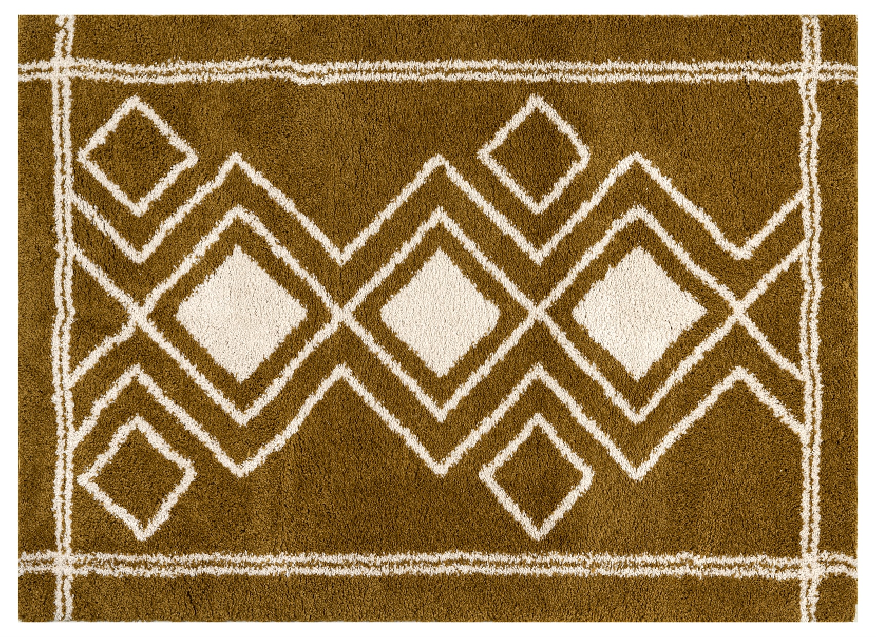 Ashton Rug - Mustard Cream 04 - Image 3
