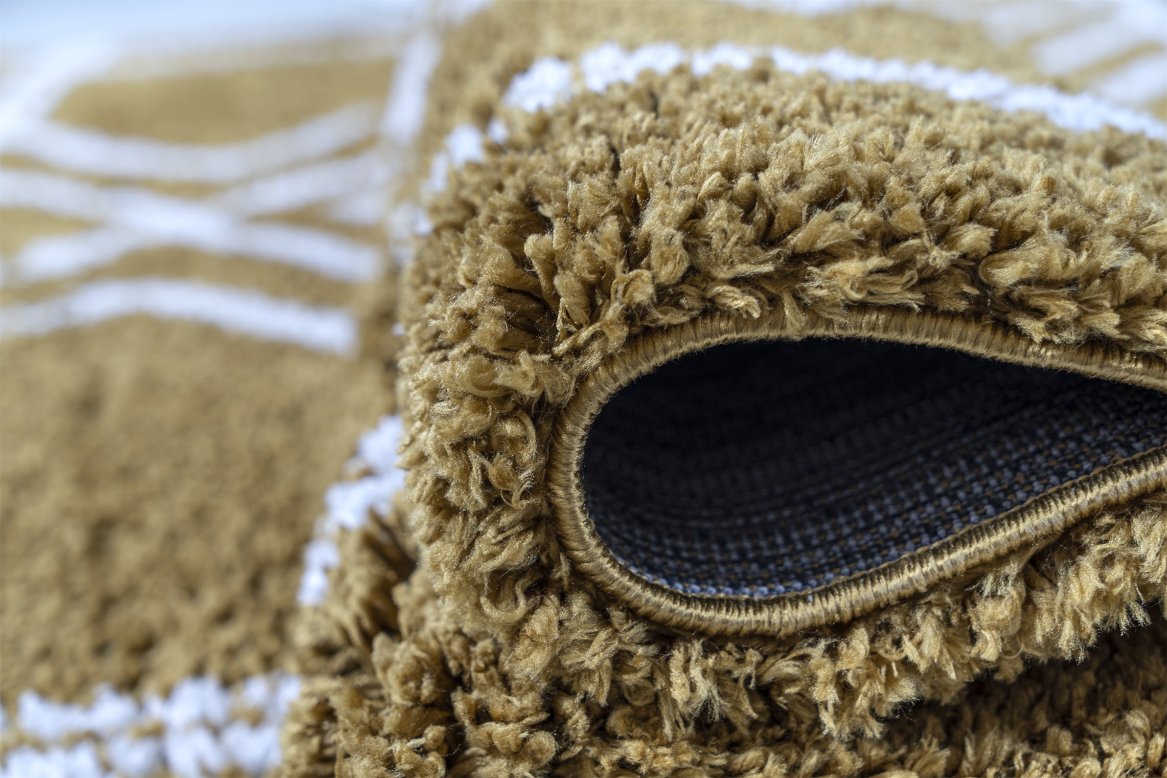 Ashton Rug - Mustard Cream 04 - Image 6