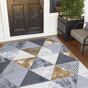 Mason Rug - 110 Grey Mustard