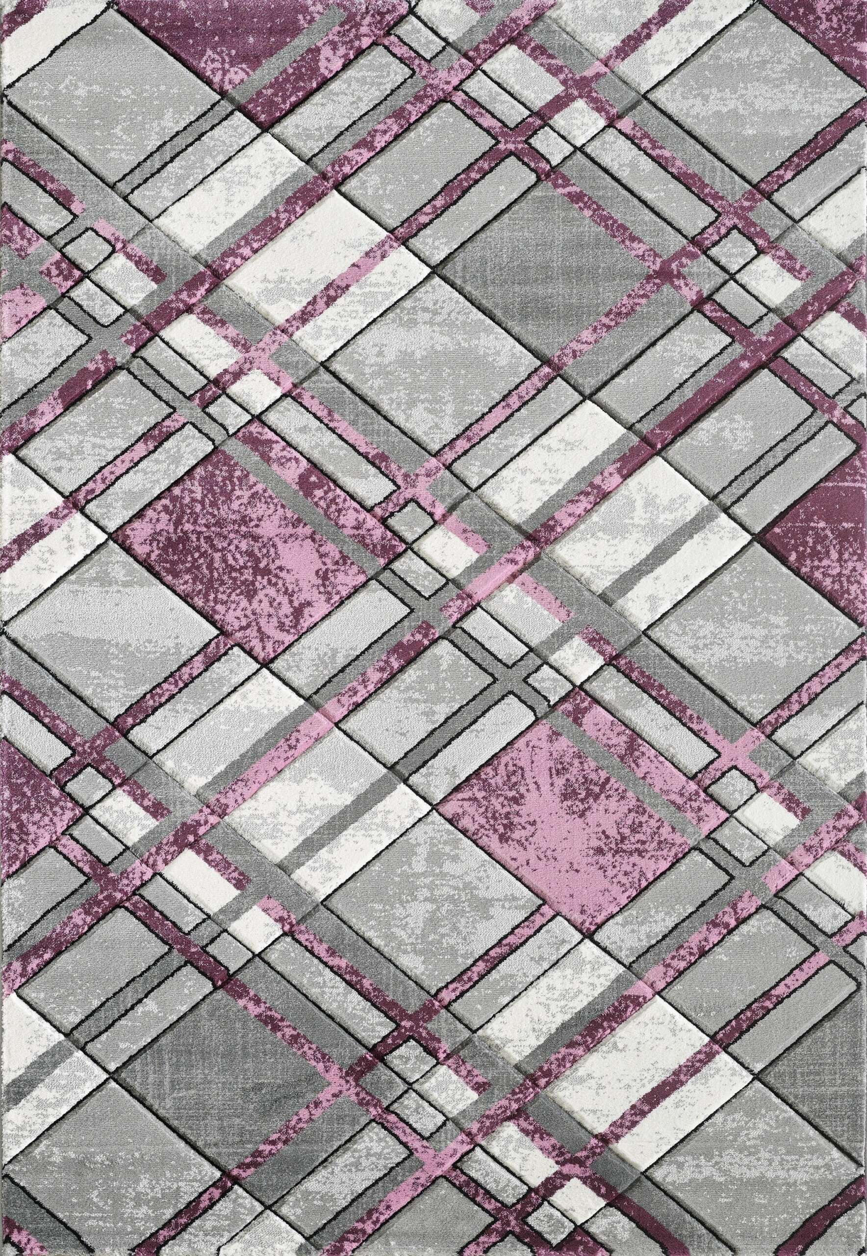 Accra Rug - Grey Lilac - Image 4