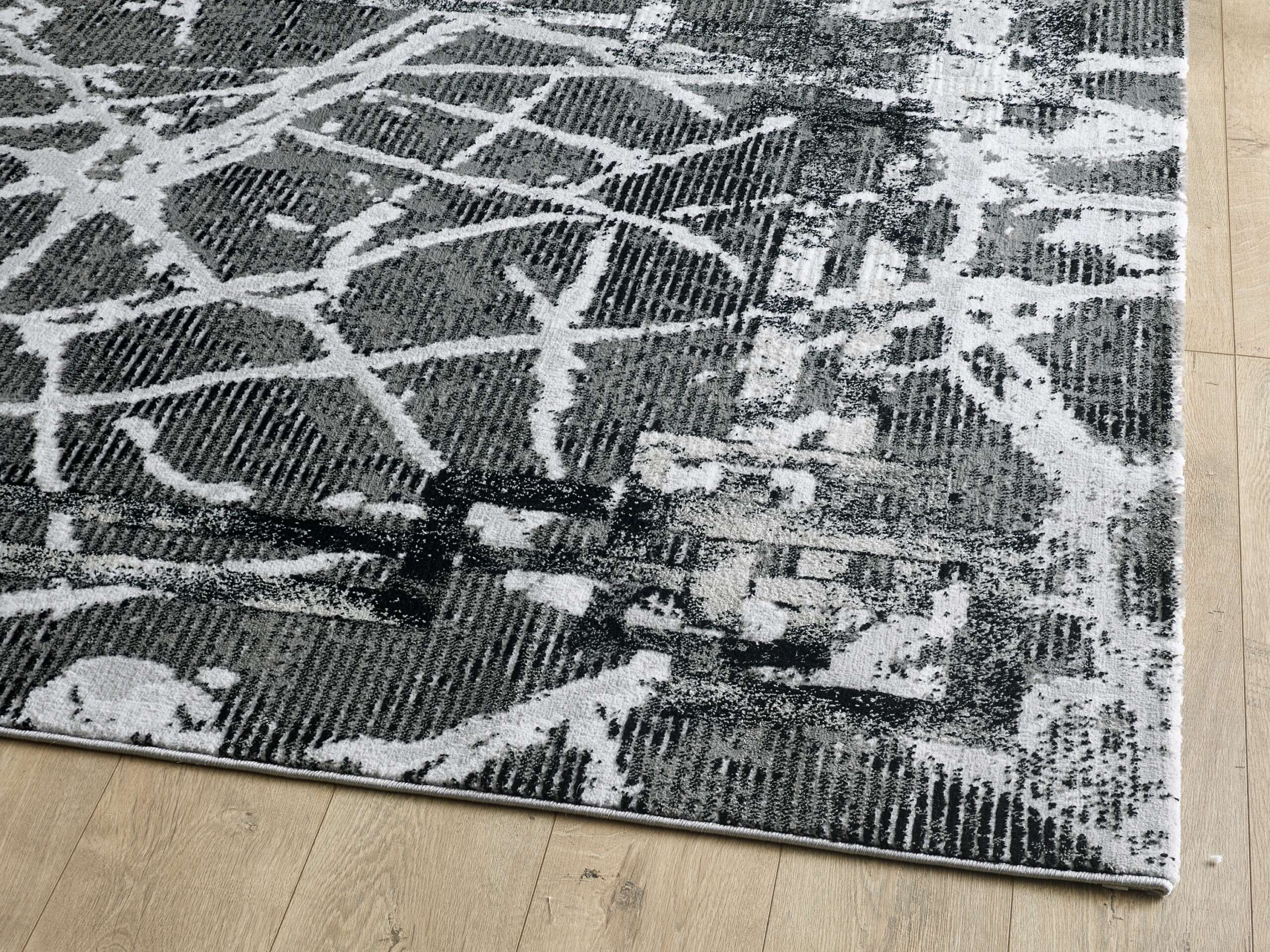 Alisa Rug - Dark Grey Black - Image 2