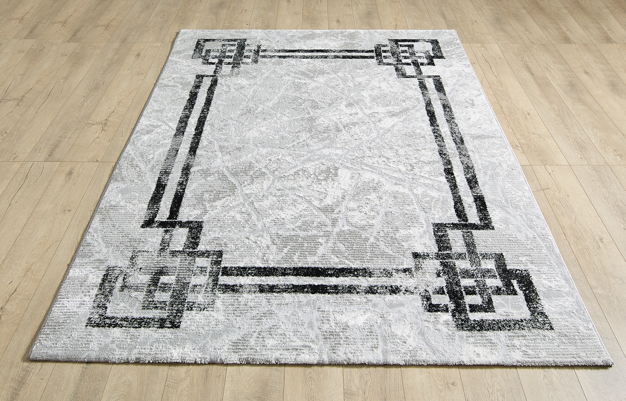 Alisa Rug - Grey Black - Image 4