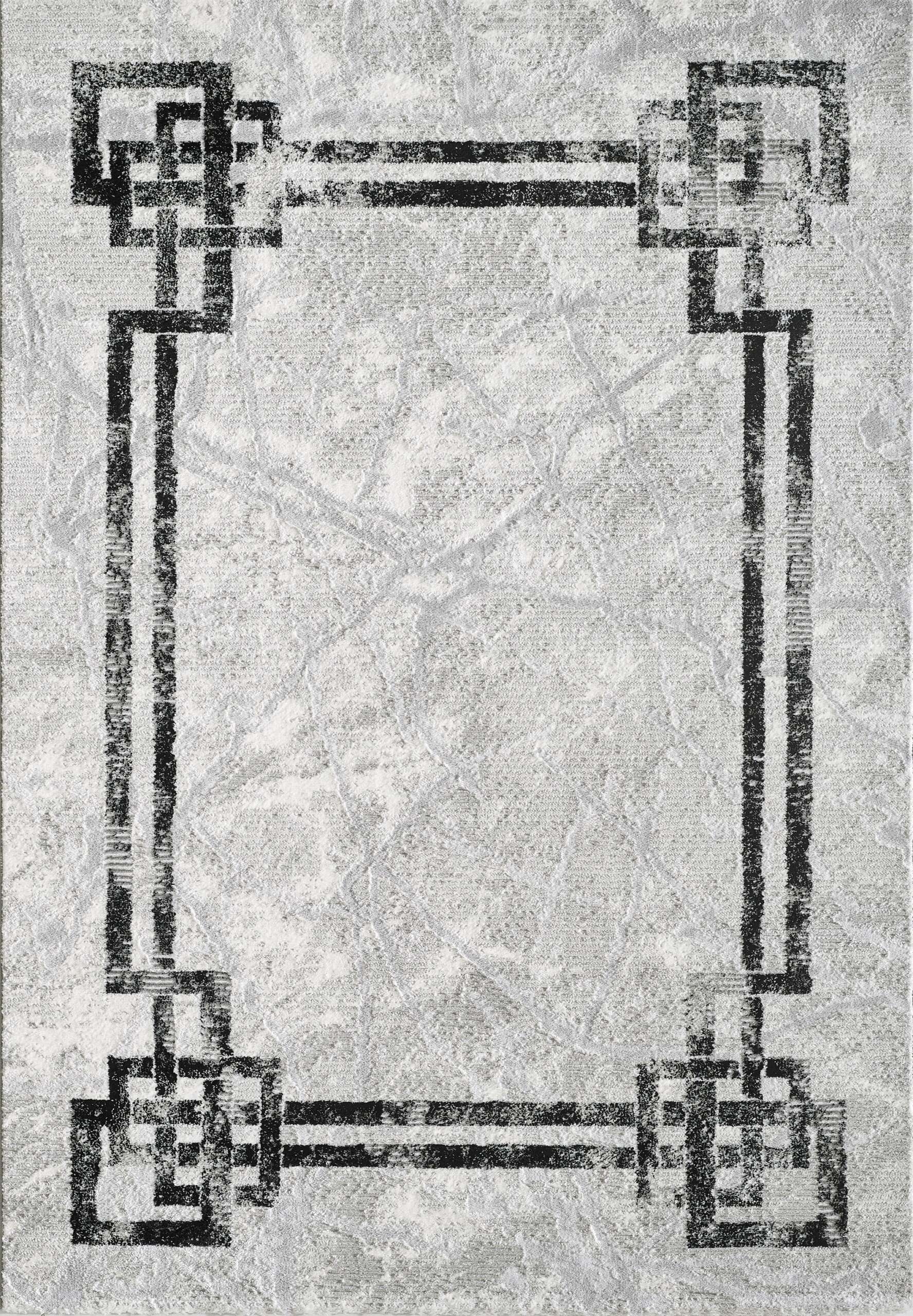 Alisa Rug - Grey Black