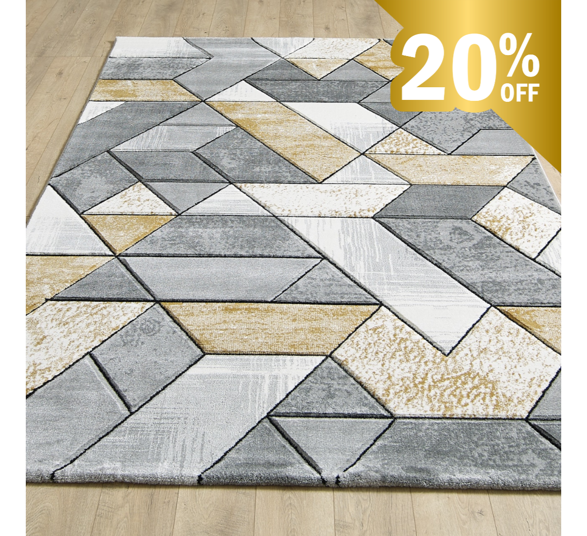 Dakar Rug - Gold - Image 6