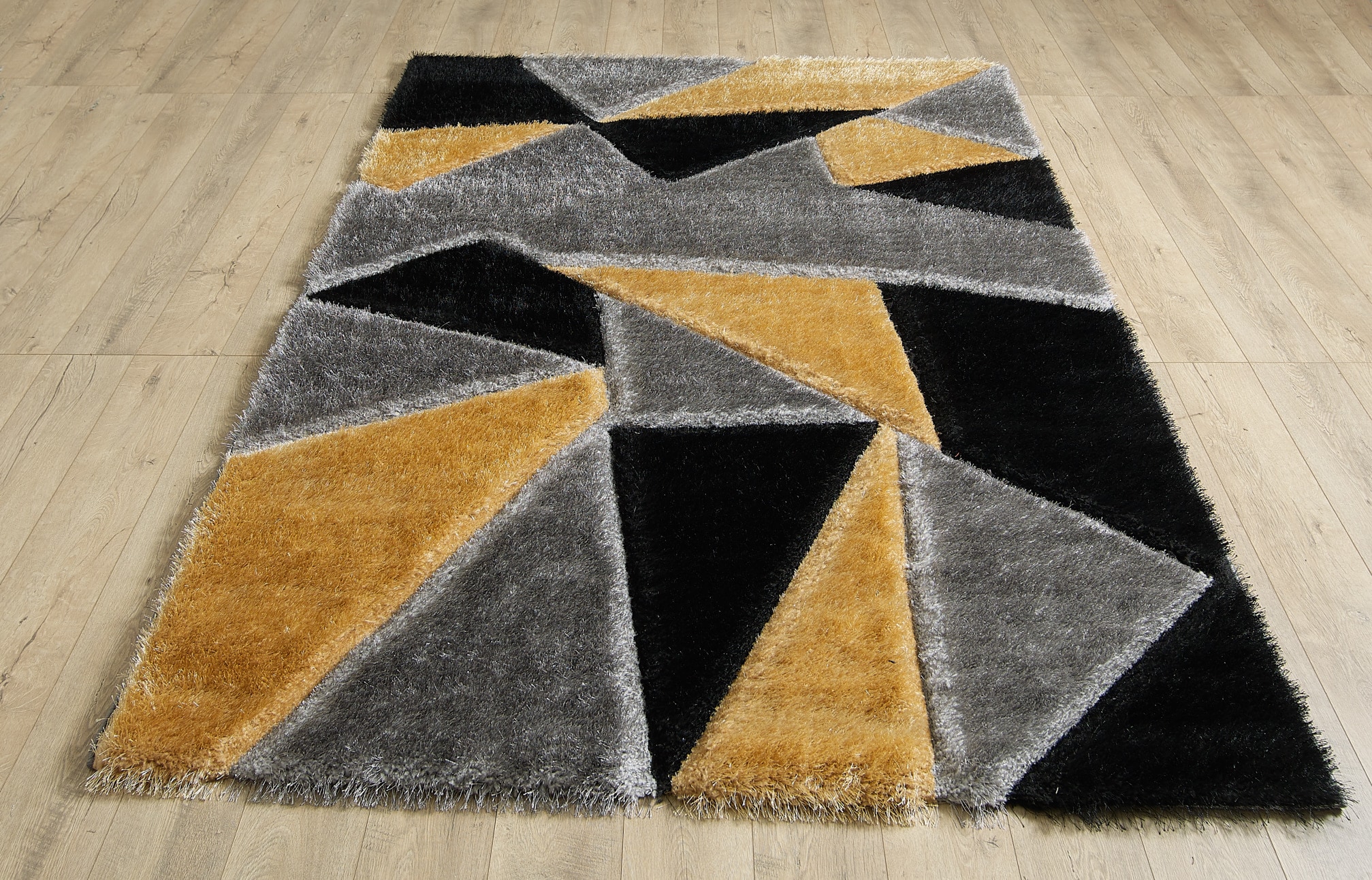 Pluton Rug - Grey Gold - Image 4