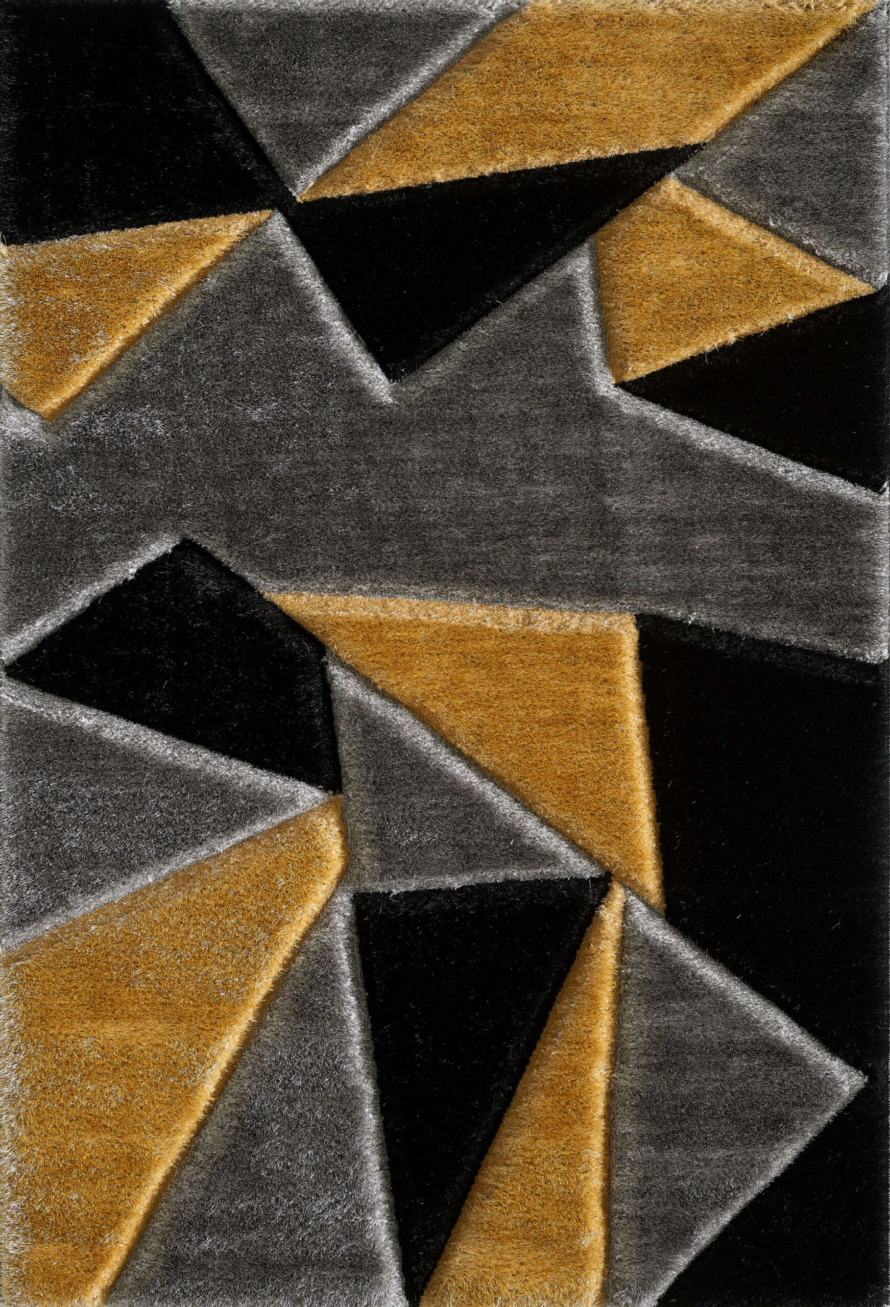Pluton Rug - Grey Gold