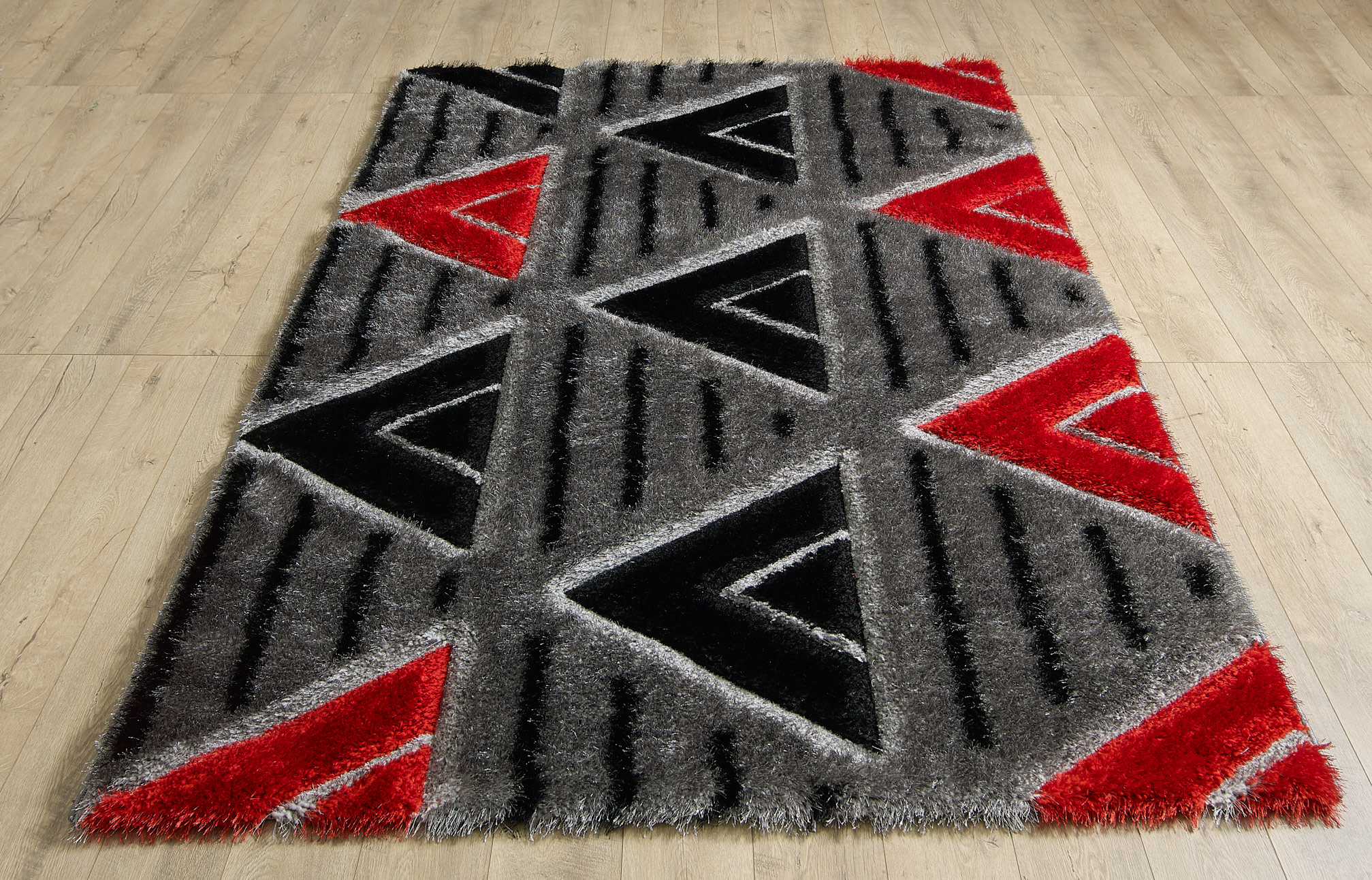 Venus Rug - Grey Red - Image 4
