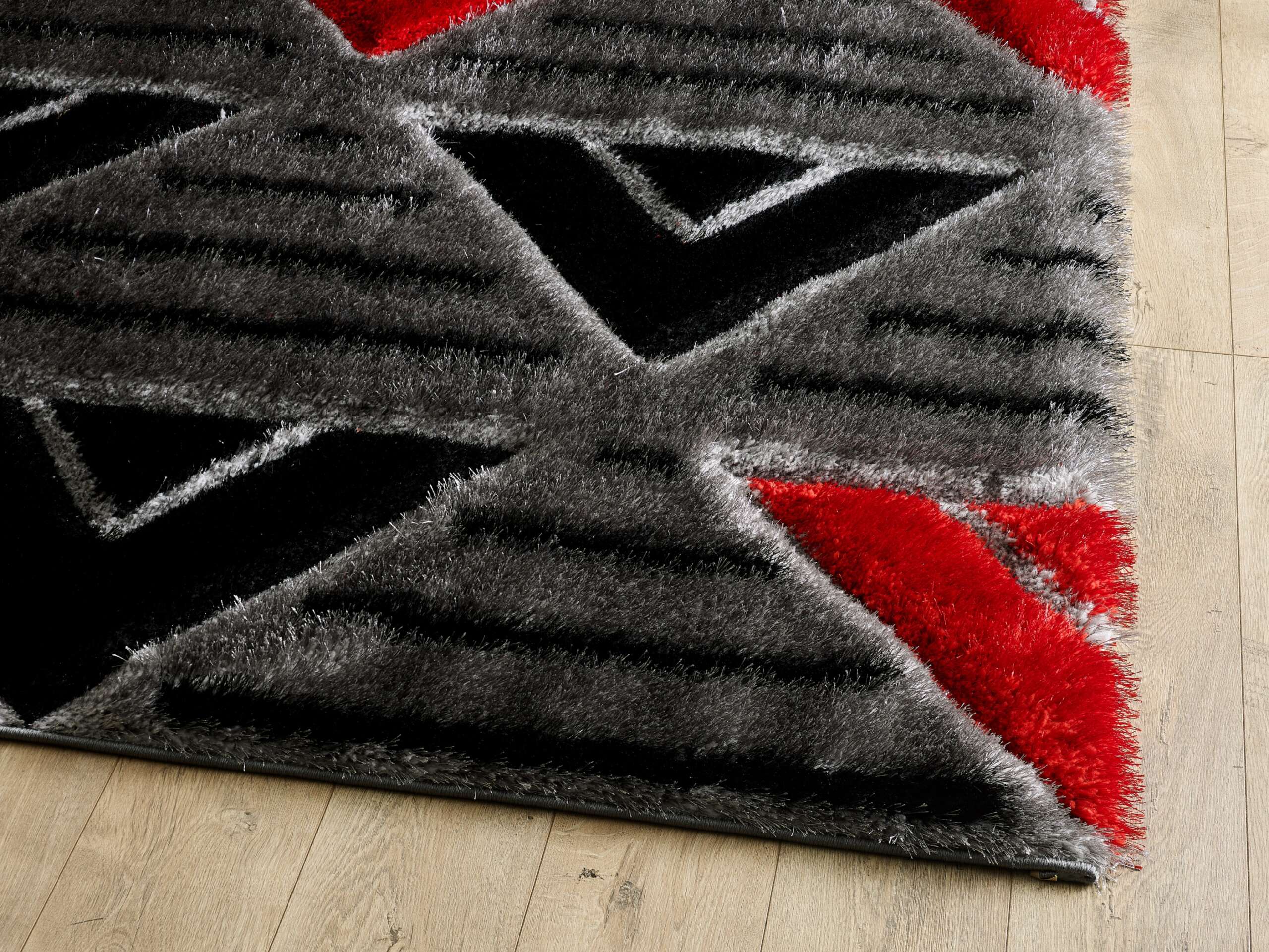 Venus Rug - Grey Red - Image 2