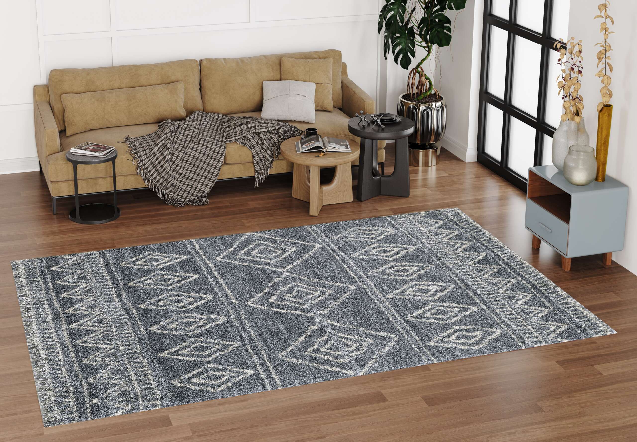 Venice Rug - Grey 2941 - Image 6