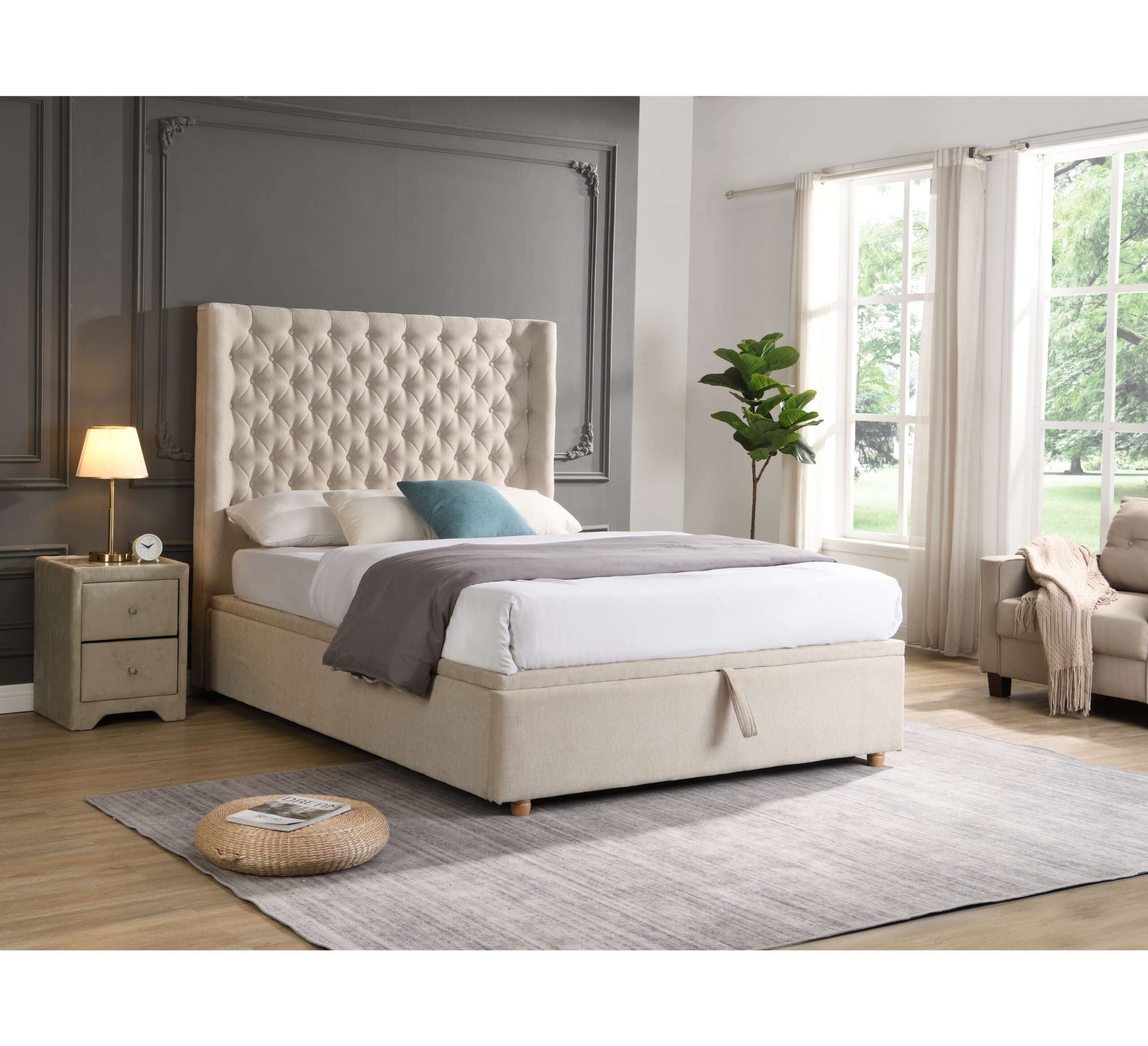 Emma Gas-Lift Headboard - Image 2