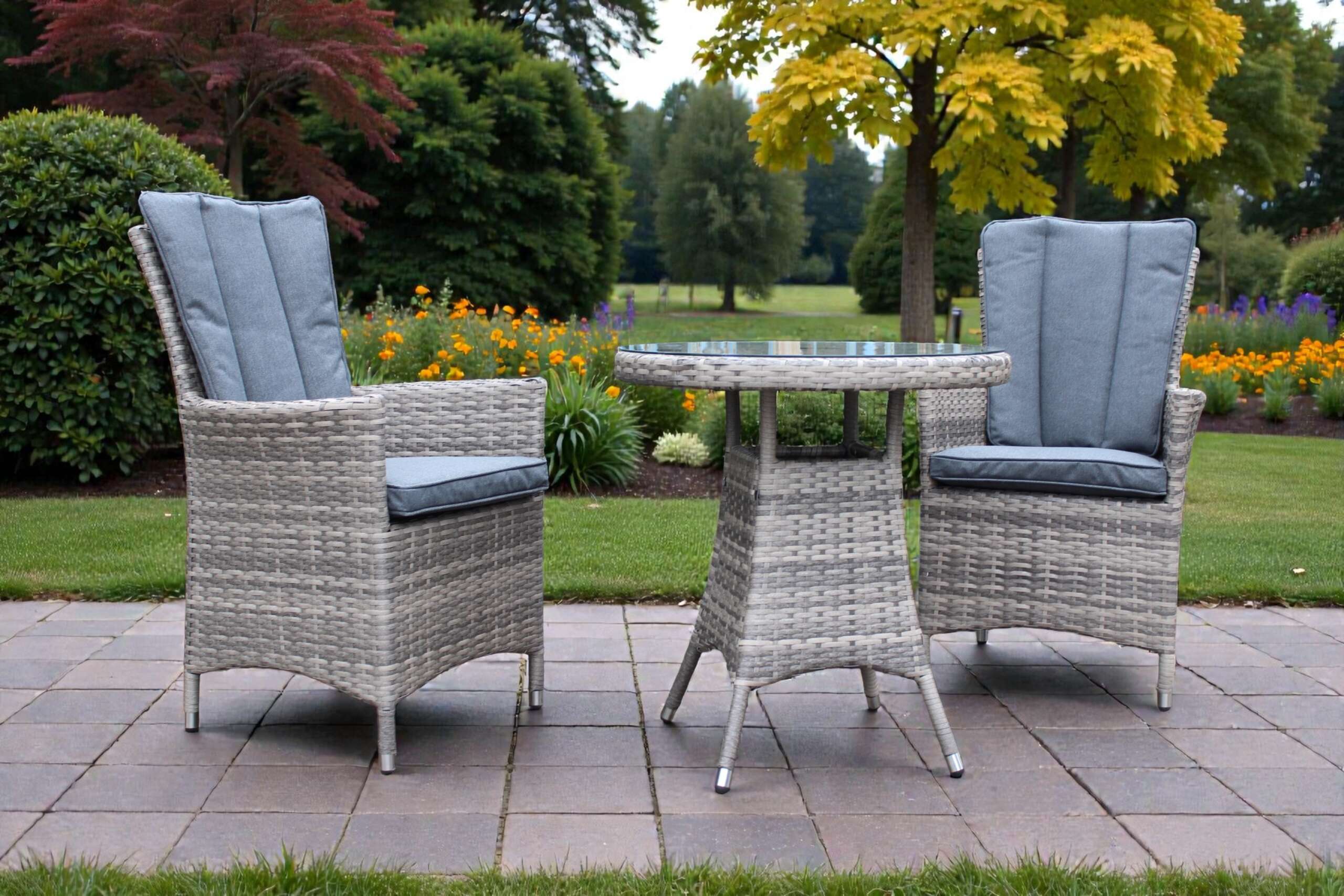 Palma Garden Bistro Set - Image 2