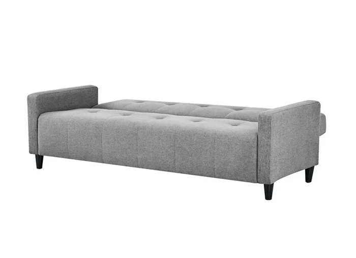 Alfie Storage Sofa Bed – Grey Fabric with Underneath Storage - Image 3