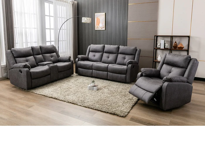 Casey 3RR Reclining Sofas W/Tray - Image 3