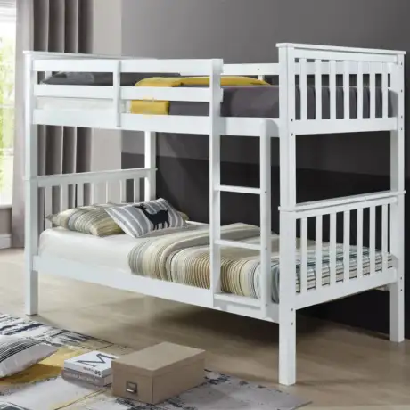 Colton Bunk Bed in White or Grey Colour