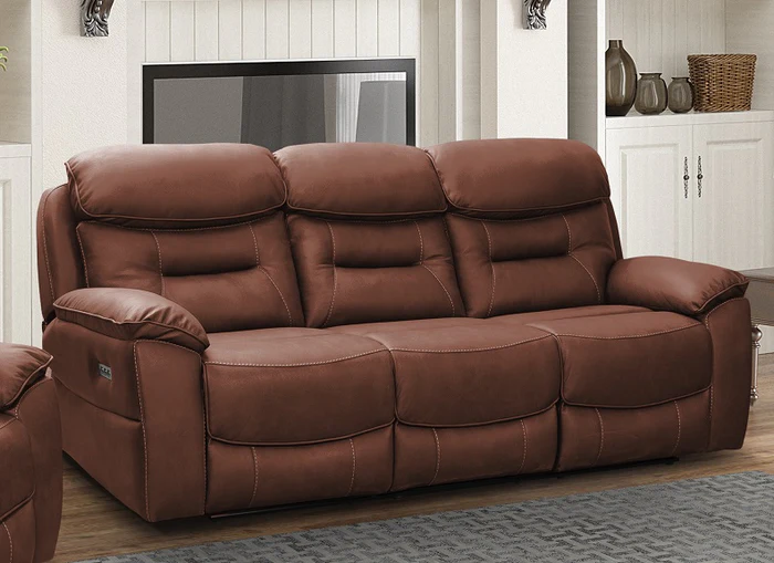 Leroy Three Seat Powered Sofa - Image 6