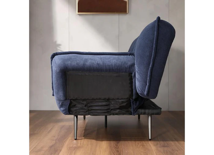 Eukon Fabric Sofa Bed – Clik-Clak Mechanism 190x90cm - Image 6