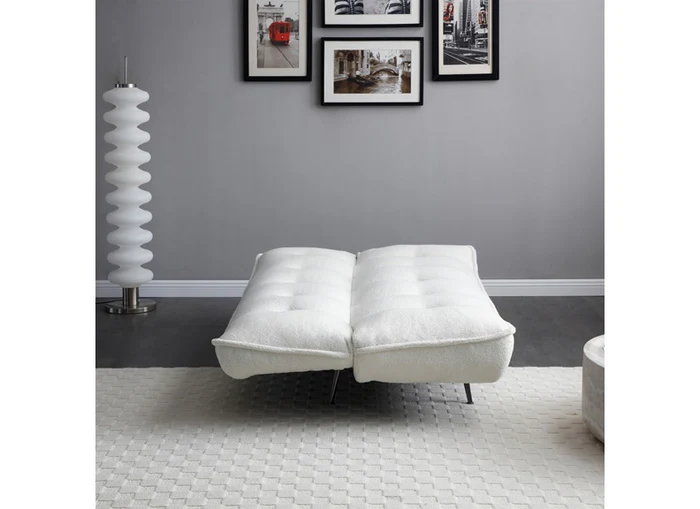 Eukon Fabric Sofa Bed – Clik-Clak Mechanism 190x90cm - Image 2