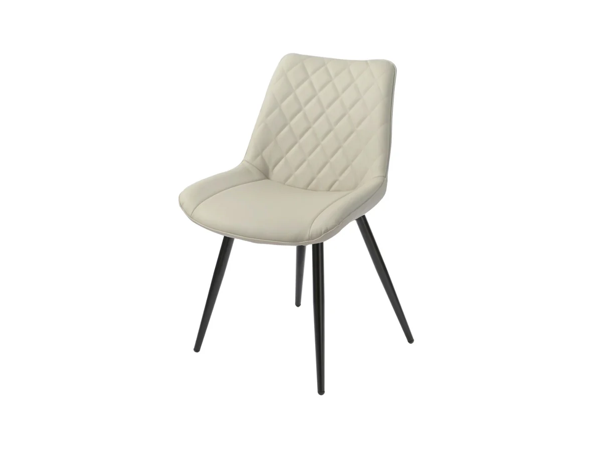 Silvia Chair Taupe PU - Image 2