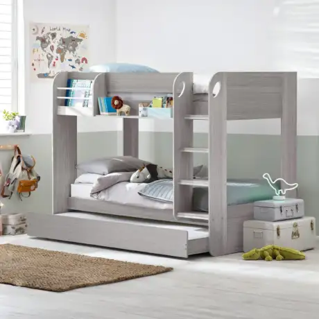 Mars Bunk & Underbed - Grey Oak