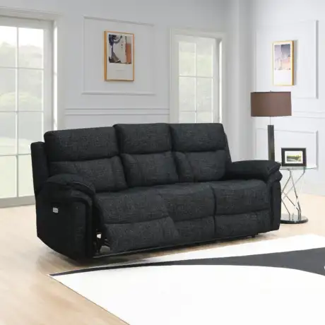 Harrow 3 Seater Electric Recliner with USB Port