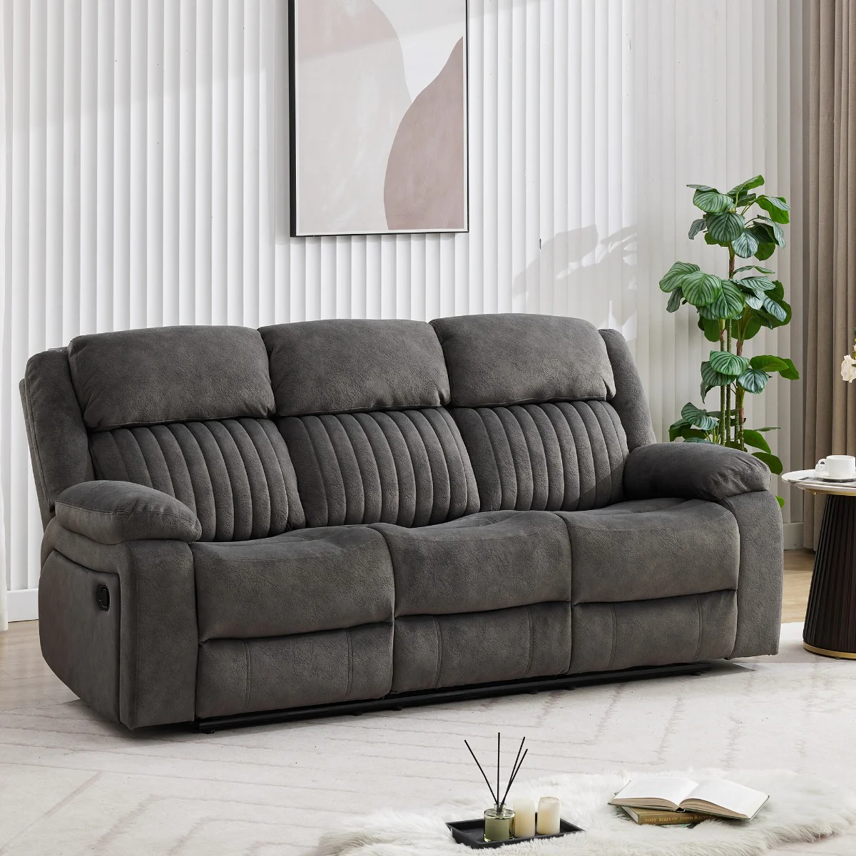 Morgan 3 Seater Recliner with Pocket Sprung Seats