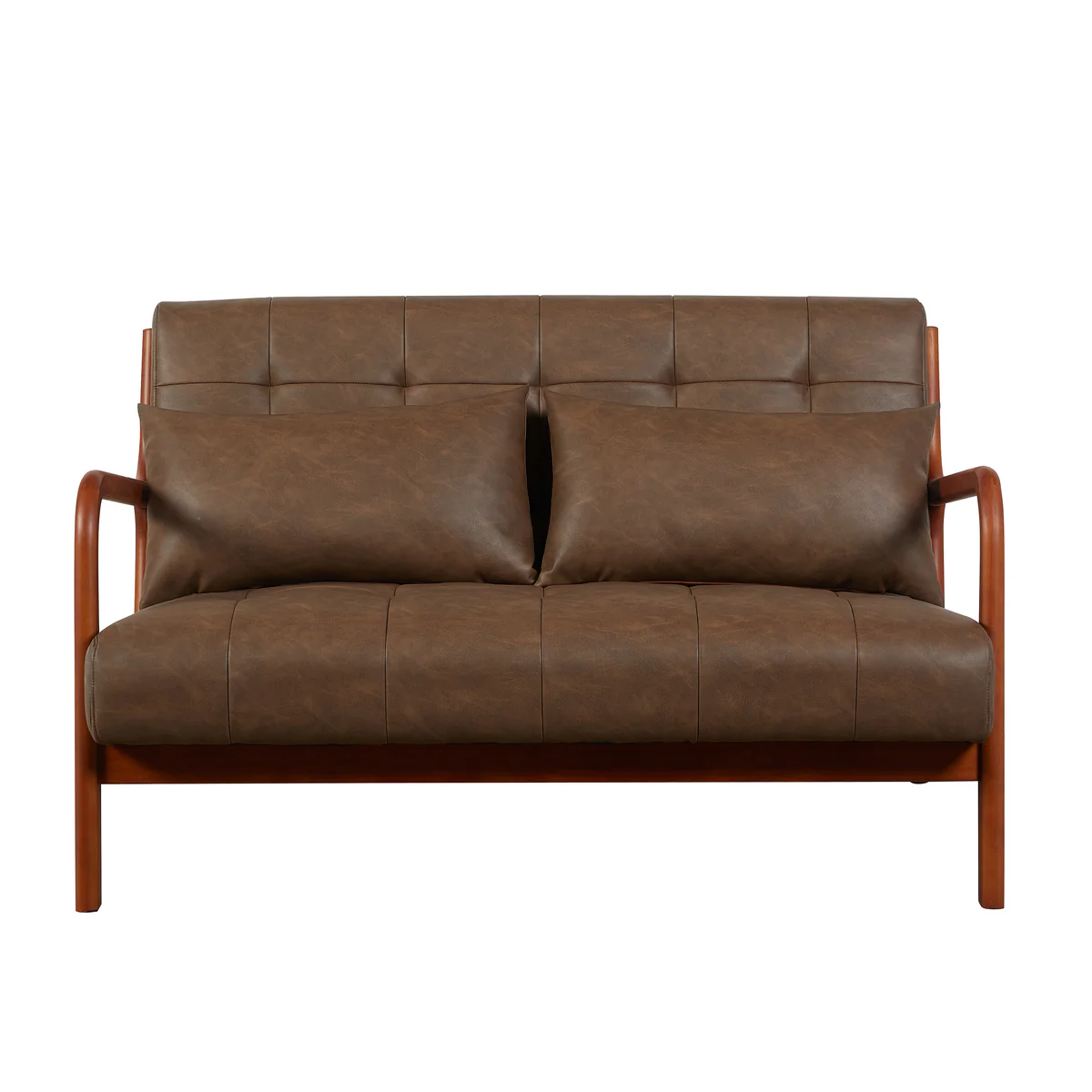 Juniper 2 Seater Brown - Image 5