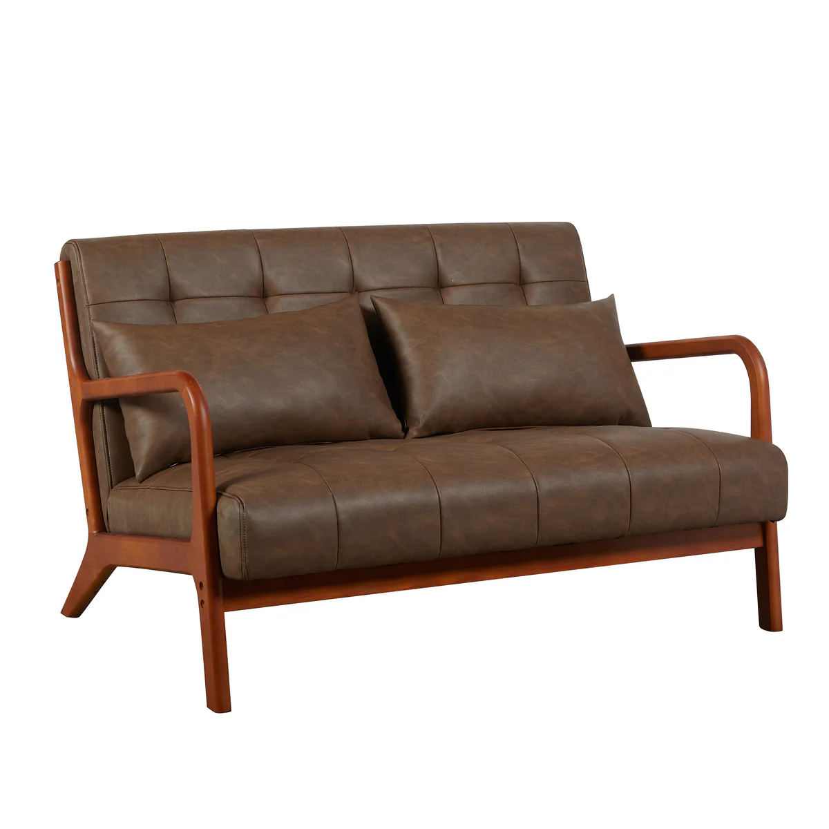 Juniper 2 Seater Brown - Image 4