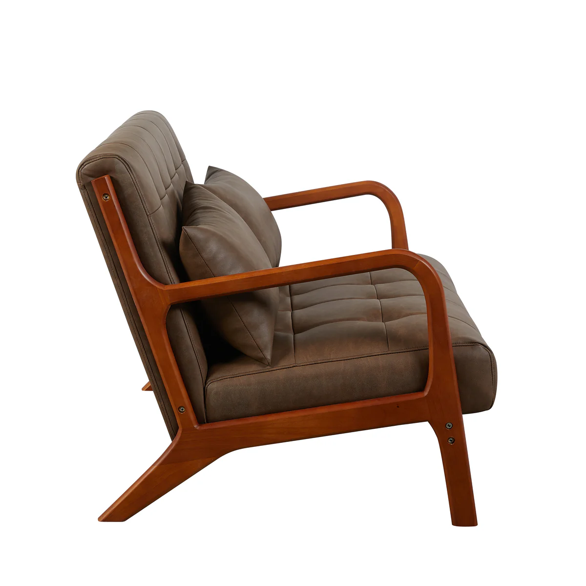 Juniper 2 Seater Brown - Image 3
