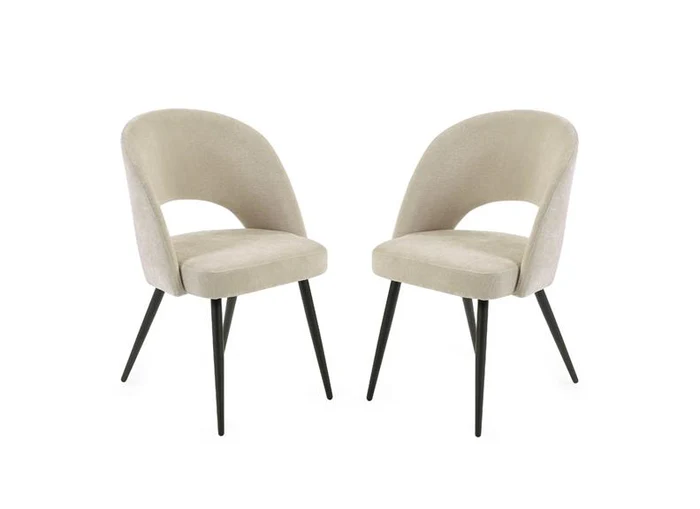 Anderson Round Glass Dining Table With Ella Dining Chairs - Image 6