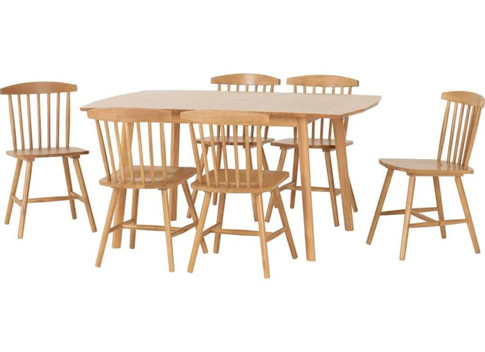 Emery Pine Extending Dining Set - Image 6