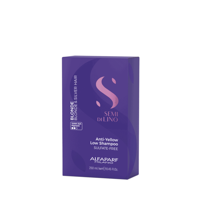 Alfaparf Semi Di Lino Anti-Yellow  Blonde Shampoo 250ml