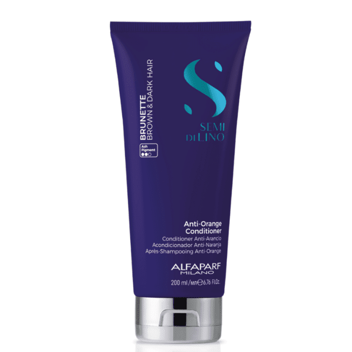 ALFAPARF SEMI DI LINO ANTI-ORANGE BRUNETTE CONDITIONER 200ML